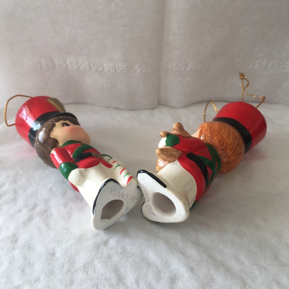 Kansas City Chiefs Christmas Nutcracker Ornaments NFL Resin Set of 2 NEW - Picture 11 of 14
